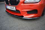 Maxton Design Spoiler předního nárazníku BMW M6 F06 V.1 - černý lesklý lak