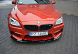 Maxton Design Spoiler předního nárazníku BMW M6 F06 V.1 - černý lesklý lak