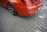 Maxton Design Boční lišty zadního nárazníku BMW M6 F06 - texturovaný plast