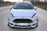 Maxton Design Mračítka předních světlometů Ford Fiesta ST Mk7 Facelift V.1 - černý lesklý lak