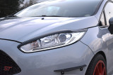 Maxton Design Mračítka předních světlometů Ford Fiesta ST Mk7 Facelift V.1 - černý lesklý lak
