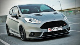 Maxton Design Spoiler předního nárazníku Ford Fiesta ST Mk7 Facelift V.1 - texturovaný plast