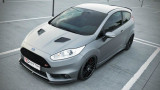 Maxton Design Spoiler předního nárazníku Ford Fiesta ST Mk7 Facelift V.1 - černý lesklý lak