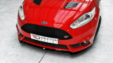 Maxton Design Spoiler předního nárazníku Ford Fiesta ST Mk7 Facelift V.4 - texturovaný plast