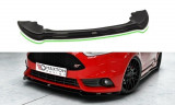 Maxton Design Spoiler předního nárazníku Ford Fiesta ST Mk7 Facelift V.4 - černý lesklý lak