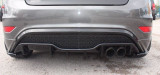 Maxton Design Spoiler zadního nárazníku Ford Fiesta ST Mk7 Facelift - černý lesklý lak