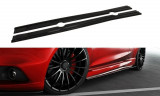 Maxton Design Prahové lišty Ford Fiesta ST Mk7 - černý lesklý lak