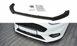 Maxton Design Spoiler předního nárazníku Ford Fiesta ST Mk8 V.2 - černý lesklý lak