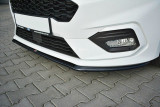 Maxton Design Spoiler předního nárazníku Ford Fiesta ST Mk8 V.3 - karbon