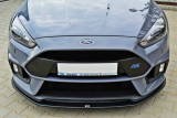 Maxton Design Spoiler předního nárazníku Ford Focus RS Mk3 V.3 - černý lesklý lak