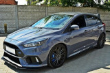 Maxton Design Prahové lišty Ford Focus RS Mk3 - texturovaný plast