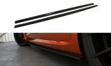 Maxton Design Prahové lišty Ford Focus ST Mk2 Facelift - černý lesklý lak