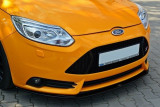 Maxton Design Spoiler předního nárazníku Ford Focus ST Mk3 V.2 - černý lesklý lak