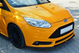 Maxton Design Spoiler předního nárazníku Ford Focus ST Mk3 V.3 - černý lesklý lak