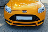 Maxton Design Spoiler předního nárazníku Ford Focus ST Mk3 V.3 - karbon