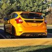 Maxton Design Spoiler zadního nárazníku Ford Focus ST Mk3 Hatchback - texturovaný plast