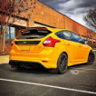 Maxton Design Spoiler zadního nárazníku Ford Focus ST Mk3 Hatchback - texturovaný plast