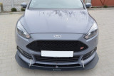 Maxton Design Hybridní spoiler předního nárazníku Ford Focus ST Mk3 Facelift V.1
