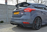 Maxton Design Spoiler zadního nárazníku Ford Focus ST Mk3 Facelift - černý lesklý lak