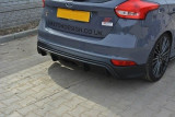 Maxton Design Spoiler zadního nárazníku Ford Focus ST Mk3 Facelift - karbon