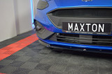 Maxton Design Spoiler předního nárazníku Ford Focus Mk4 ST/ST-Line V.2 - texturovaný plast