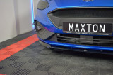 Maxton Design Spoiler předního nárazníku Ford Focus Mk4 ST/ST-Line V.2 - černý lesklý lak