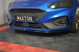 Maxton Design Spoiler předního nárazníku Ford Focus Mk4 ST/ST-Line V.3 - černý lesklý lak