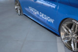 Maxton Design Prahové lišty Ford Focus Mk4 ST/ST-Line - černý lesklý lak
