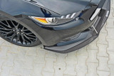 Maxton Design Spoiler předního nárazníku Racing Ford Mustang GT Mk6 - texturovaný plast