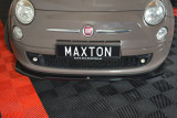 Maxton Design Spoiler předního nárazníku Fiat 500 V.2 - texturovaný plast