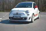 Maxton Design Spoiler předního nárazníku Fiat 500 Abarth V.2 - karbon