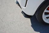 Maxton Design Boční lišty zadního nárazníku Fiat 500 Abarth - karbon