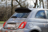Maxton Design Nástavec střešního spoileru Fiat 500 Abarth Facelift - černý lesklý lak