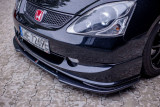 Maxton Design Spoiler předního nárazníku Honda Civic EP3 (Mk7) Type-R - černý lesklý lak