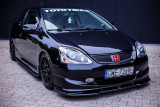Maxton Design Spoiler předního nárazníku Honda Civic EP3 (Mk7) Type-R - černý lesklý lak
