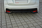 Maxton Design Boční lišty zadního nárazníku Honda Civic FK2 (Mk9) Facelift - černý lesklý lak