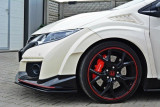 Maxton Design Spoiler předního nárazníku Honda Civic FK2 (Mk9) Type R V.1 - karbon