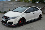 Maxton Design Spoiler předního nárazníku Honda Civic FK2 (Mk9) Type R V.2 - texturovaný plast