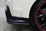 Maxton Design Boční lišty zadního nárazníku Honda Civic FK2 (Mk9) Type R - černý lesklý lak