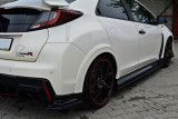 Maxton Design Prahové lišty Honda Civic FK2 (Mk9) Type R - černý lesklý lak