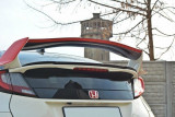 Maxton Design Nástavec střešního spoileru Honda Civic FK2 (Mk9) Type R V.2 - černý lesklý lak