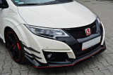 Maxton Design Spoiler předního nárazníku Racing Honda Civic FK2 (Mk9) Type R V.1