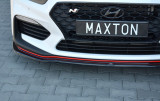Maxton Design Spoiler předního nárazníku Hyundai I30N V.2 - texturovaný plast
