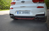 Maxton Design Spoiler zadního nárazníku Hyundai I30N - texturovaný plast