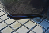 Maxton Design Boční lišty zadního nárazníku Infiniti G37 - černý lesklý lak