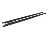 Maxton Design Prahové lišty Infiniti G37 - černý lesklý lak