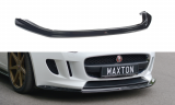 Maxton Design Spoiler předního nárazníku Jaguar F-Type - černý lesklý lak