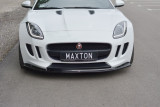 Maxton Design Spoiler předního nárazníku Jaguar F-Type - černý lesklý lak