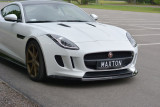 Maxton Design Spoiler předního nárazníku Jaguar F-Type - černý lesklý lak