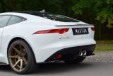 Maxton Design Lišta víka kufru Jaguar F-Type - černý lesklý lak